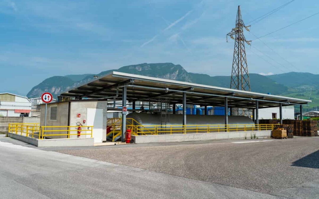 Serbatoio gasolio stabilimento O-I Italy S.p.A.